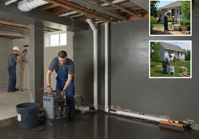 Basement Waterproofing and Flood Prevention process in Throop, PA